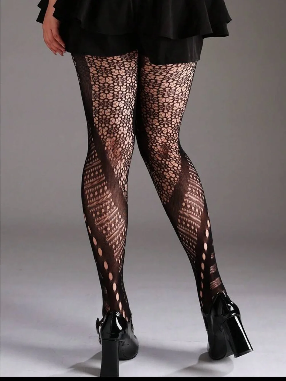 Sensing A Pattern Fishnet Tights NEW 🏷️